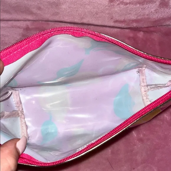 Lilly Pulitzer x Estée Lauder Cosmetic Toiletry Bag and Small Dust Bag NWOT - Picture 4 of 7